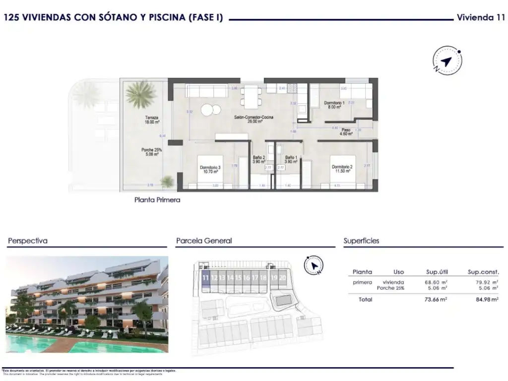 Mini appartamento con piscina in vendita a Santiago de la Ribera, imagen 21