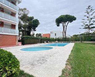 Swimming pool of Apartment to rent in Gavà  with Parquet flooring, Terrace and Community pool