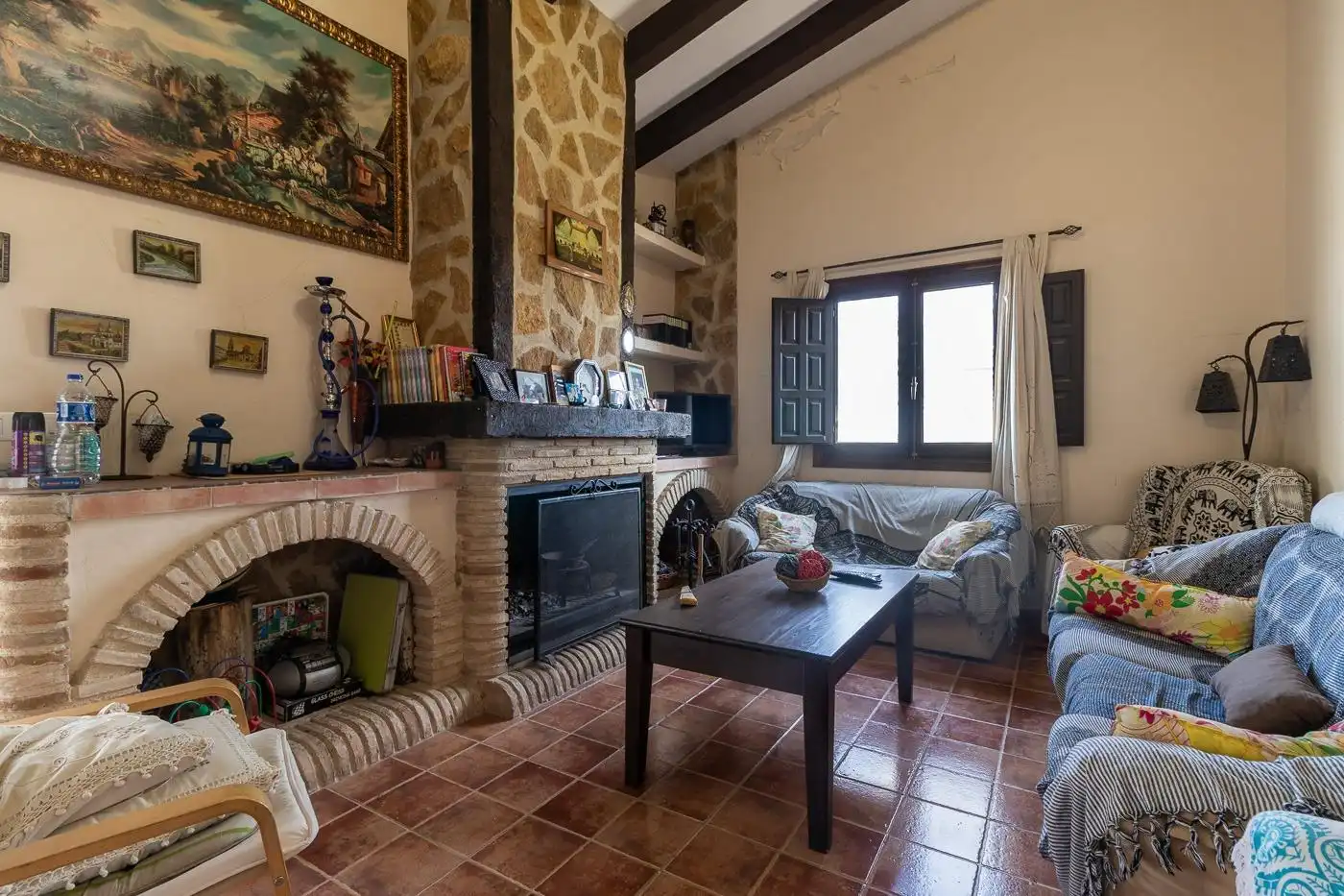 Sala d'estar de Casa o xalet en venda en Mula amb Terrassa