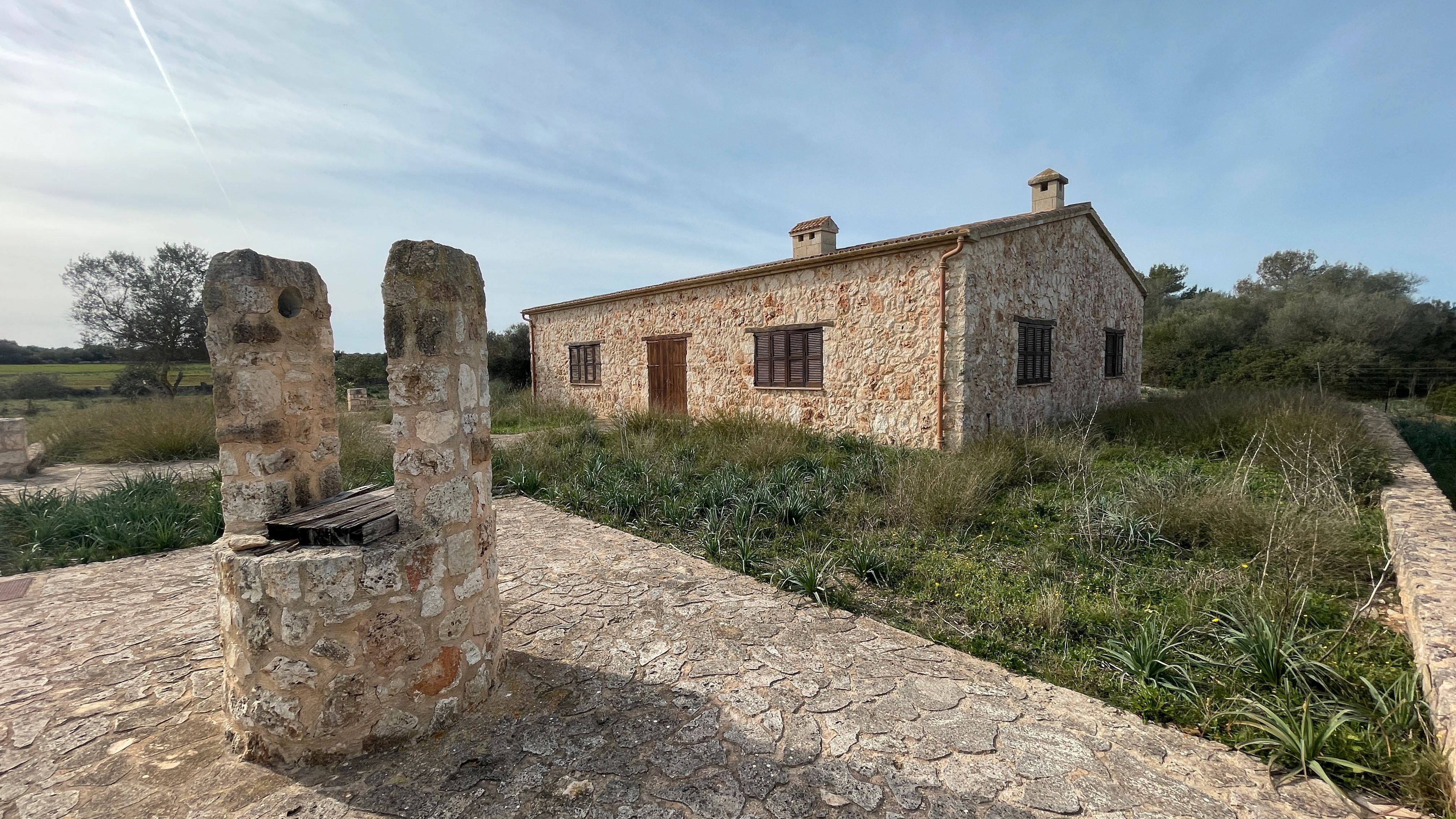 Exterior view of Country house for sale in Maria de la Salut