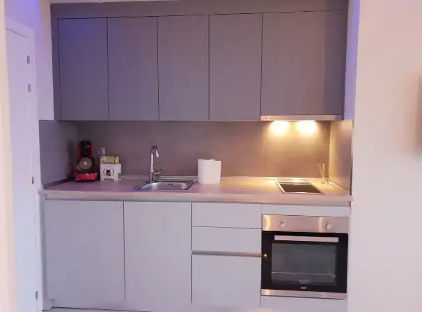 Kitchen of Attic for rent in Marbella  with Air Conditioner, Heating and Furnished