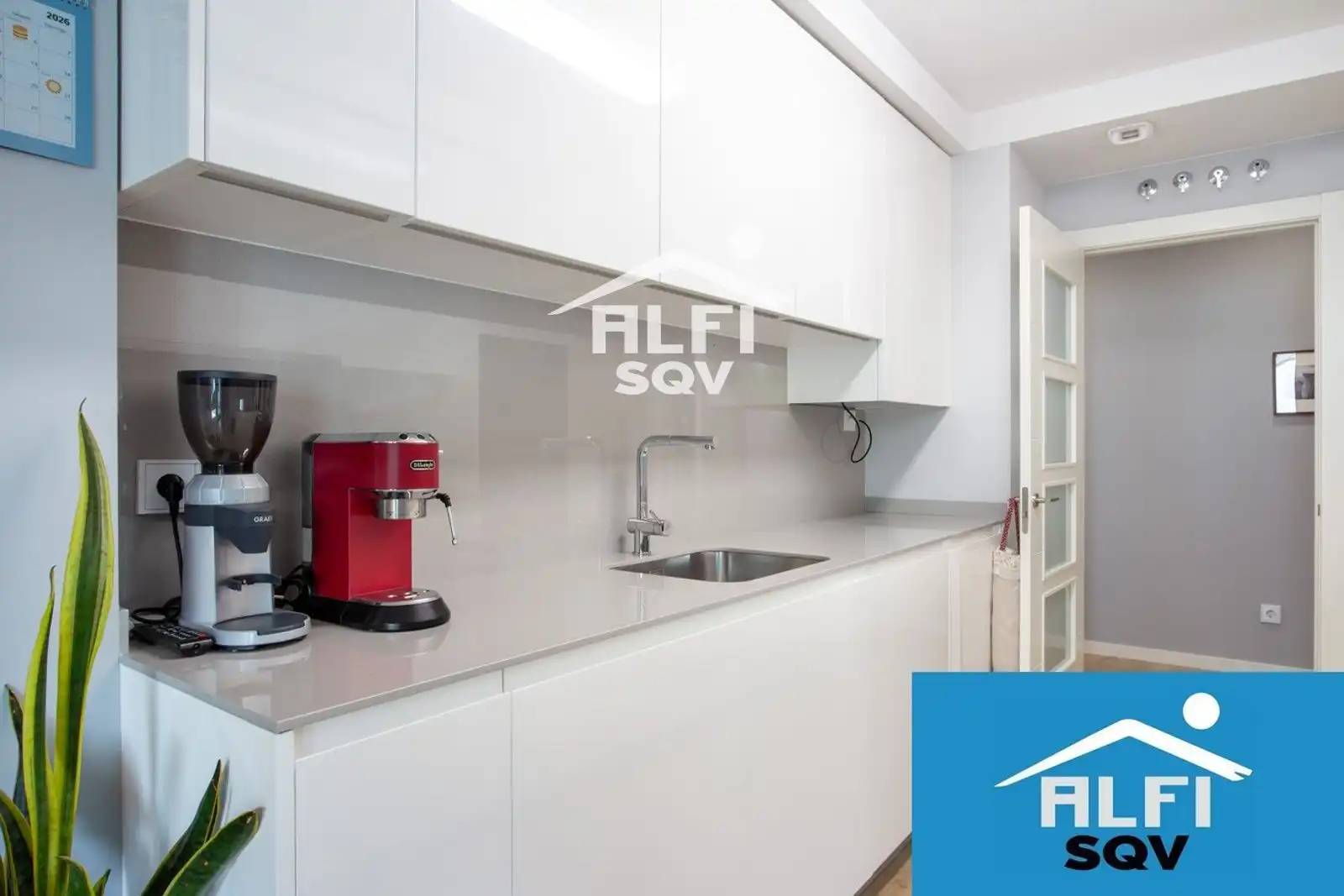 Kitchen of Flat for sale in Sant Cugat del Vallès  with Air Conditioner, Heating and Terrace