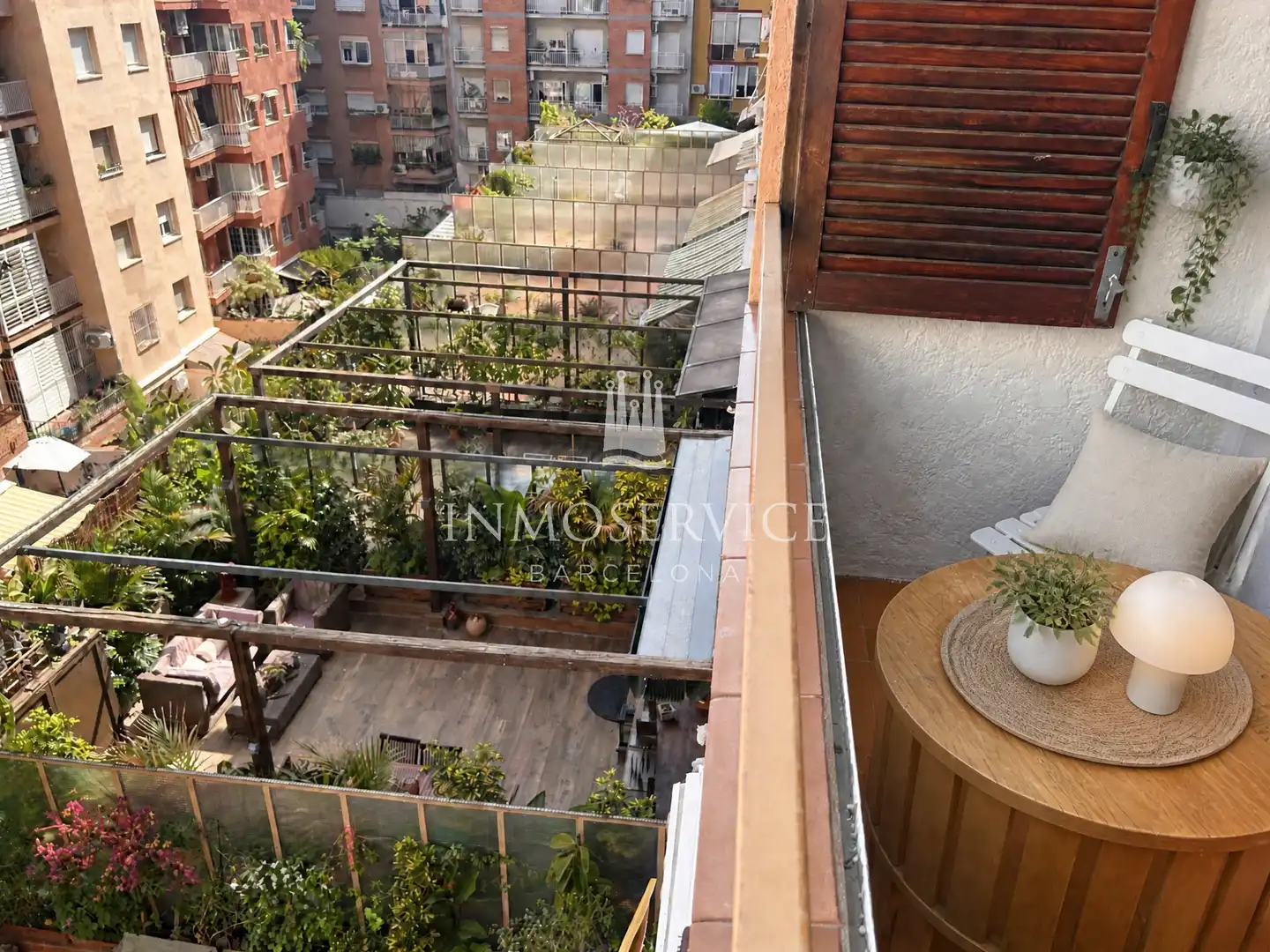 Terrassa de Pis de lloguer en Barcelona amb Aire condicionat, Calefacció i Parquet