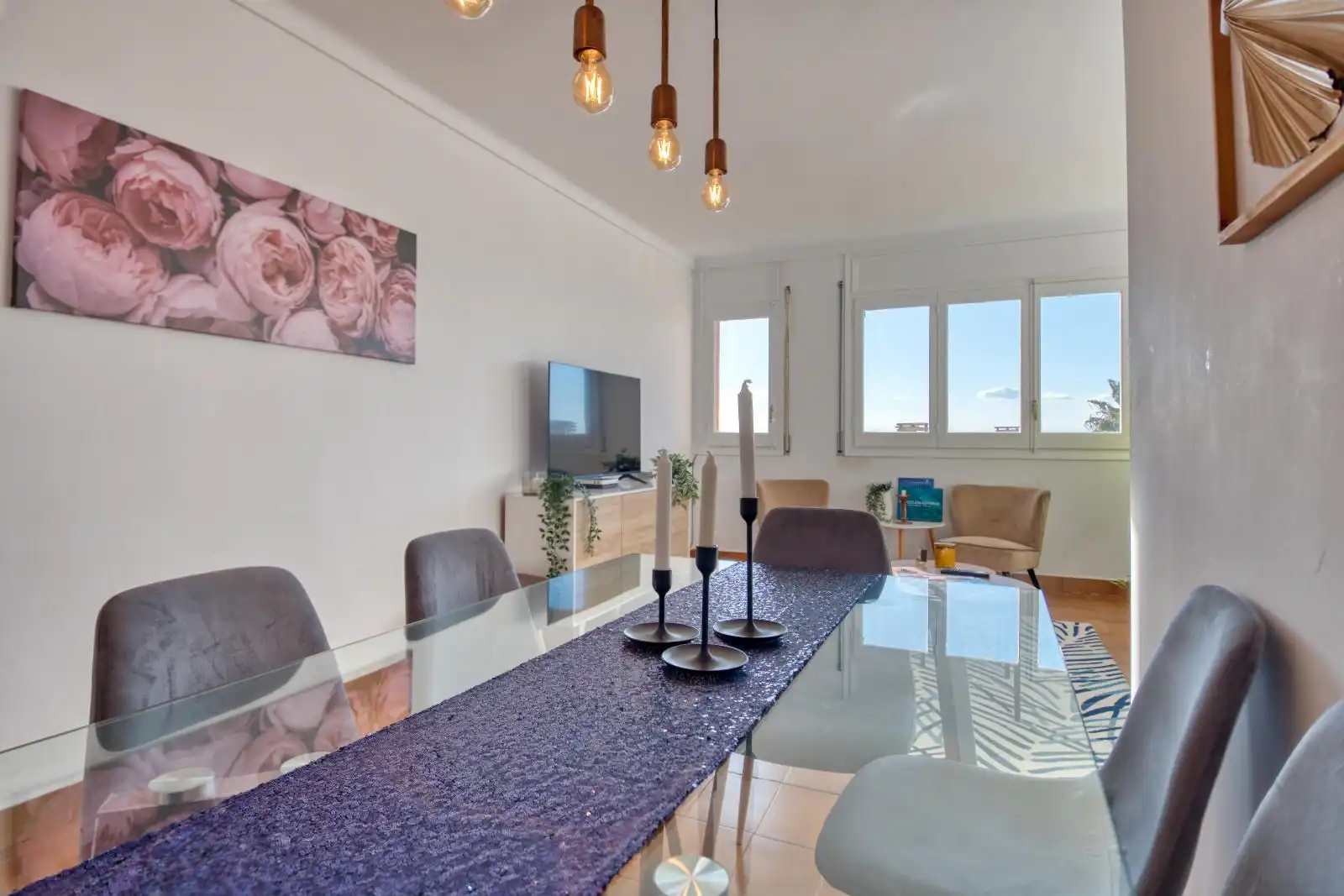 Esszimmer von Dachboden zum Verkauf in Begur