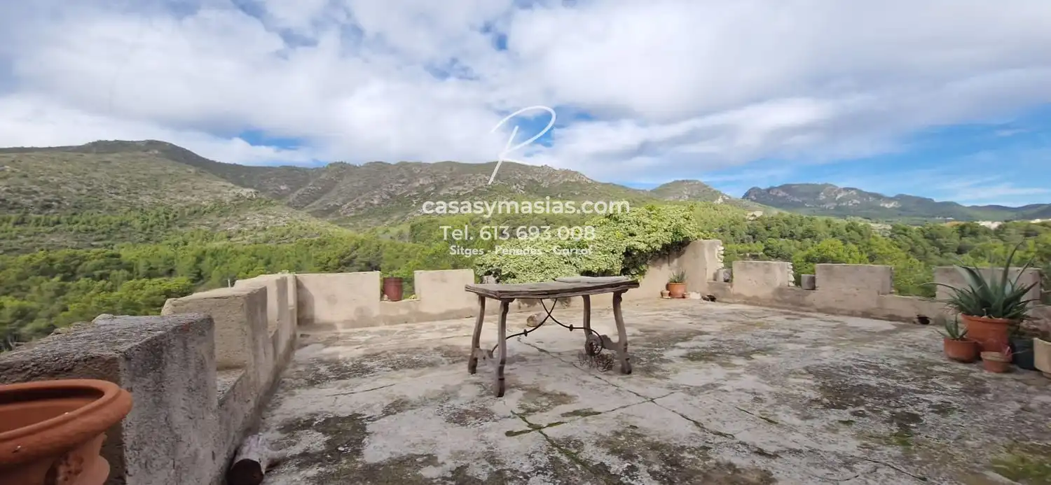 Terraza de Finca rústica en venta en El Montmell con Jardín privado, Terraza y Balcón