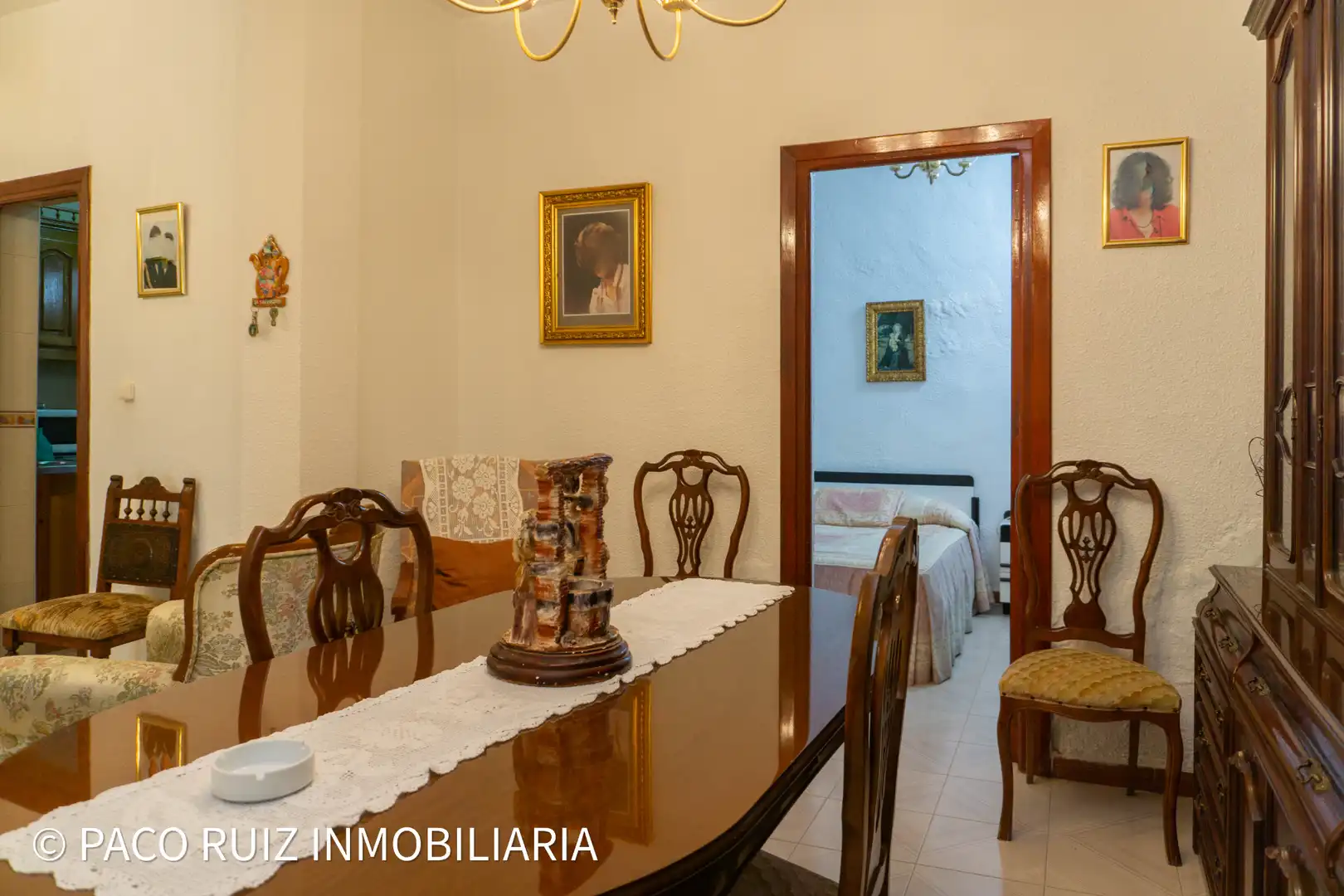 Esszimmer von Einfamilien-Reihenhaus zum Verkauf in Tabernas mit Abstellraum, Möbliert und Balkon