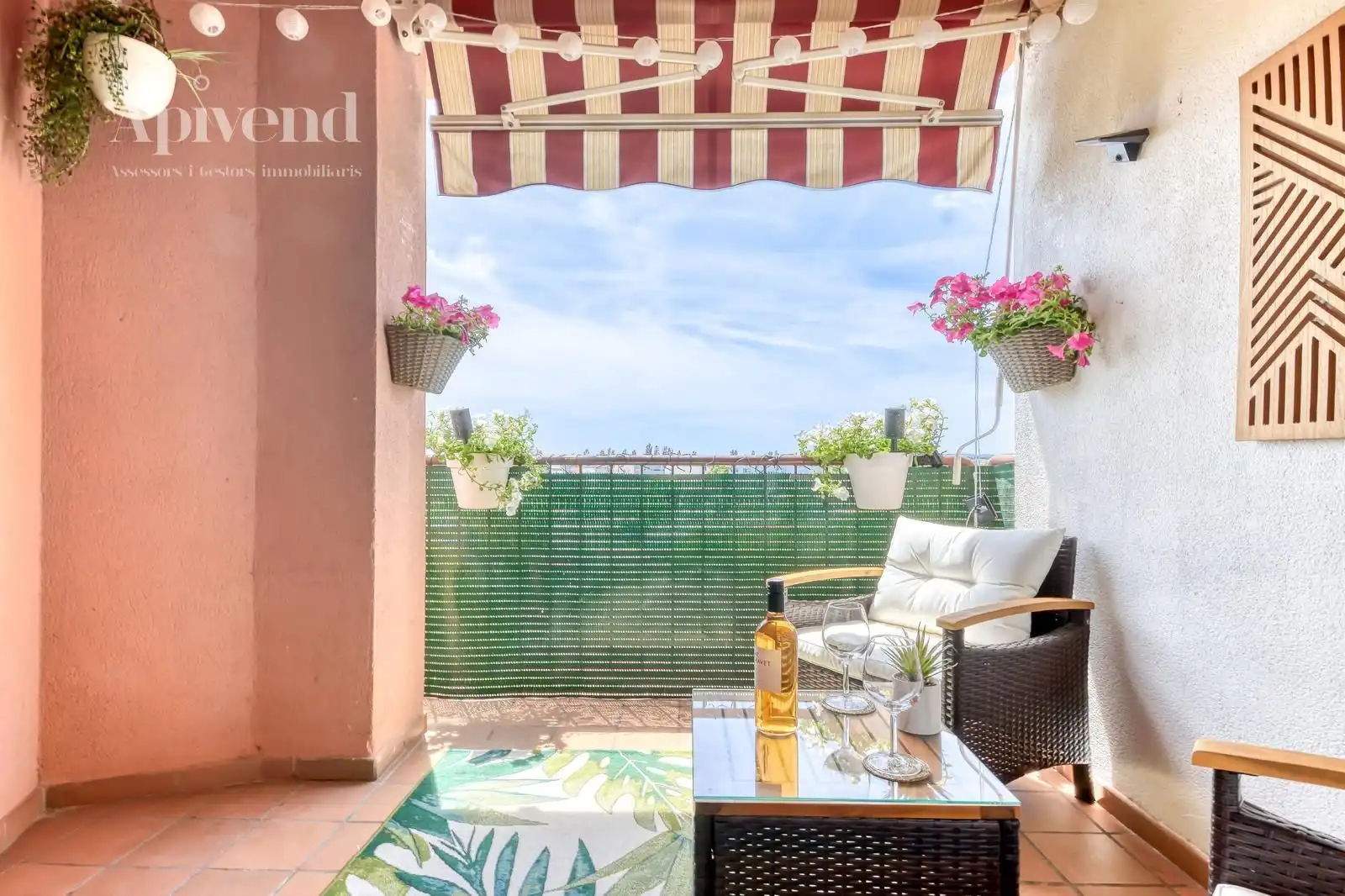Terrace of Flat for sale in Figueres  with Air Conditioner and Terrace
