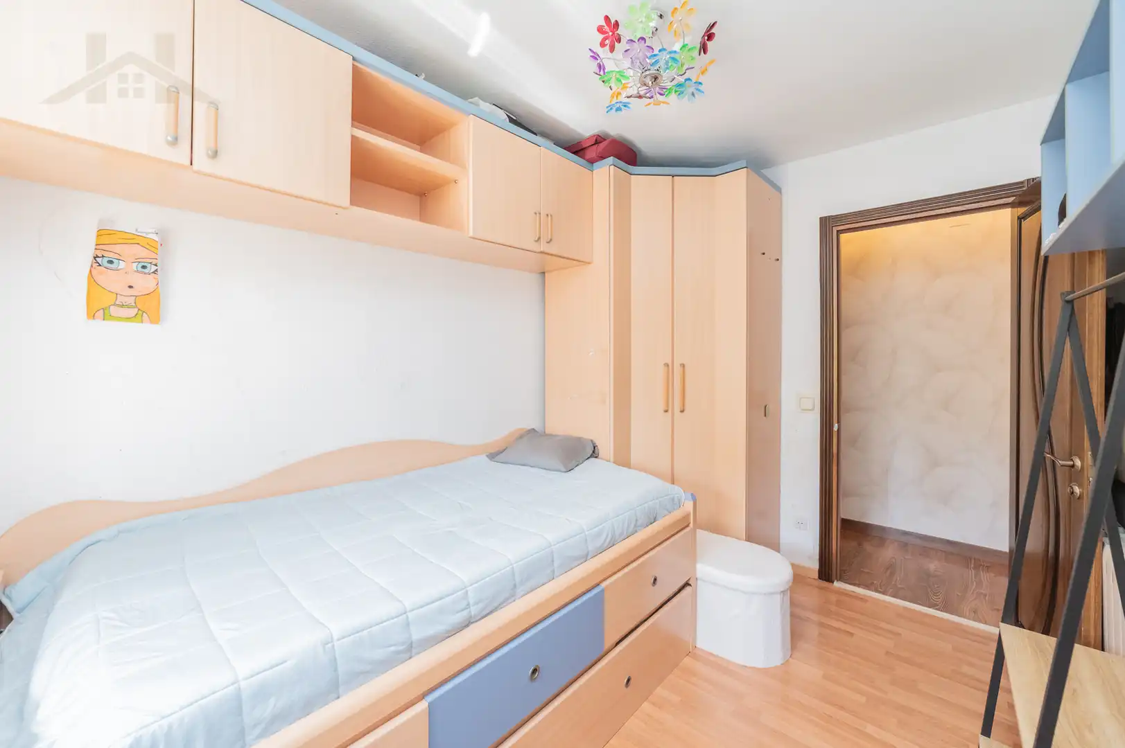 Bedroom of Flat for sale in Fuenlabrada  with Air Conditioner, Heating and Furnished