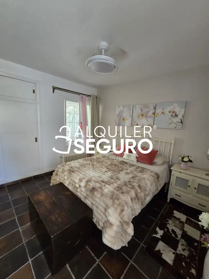 Bedroom of Houses for rent in Nuevo Baztán  with Air Conditioner, Heating and Terrace