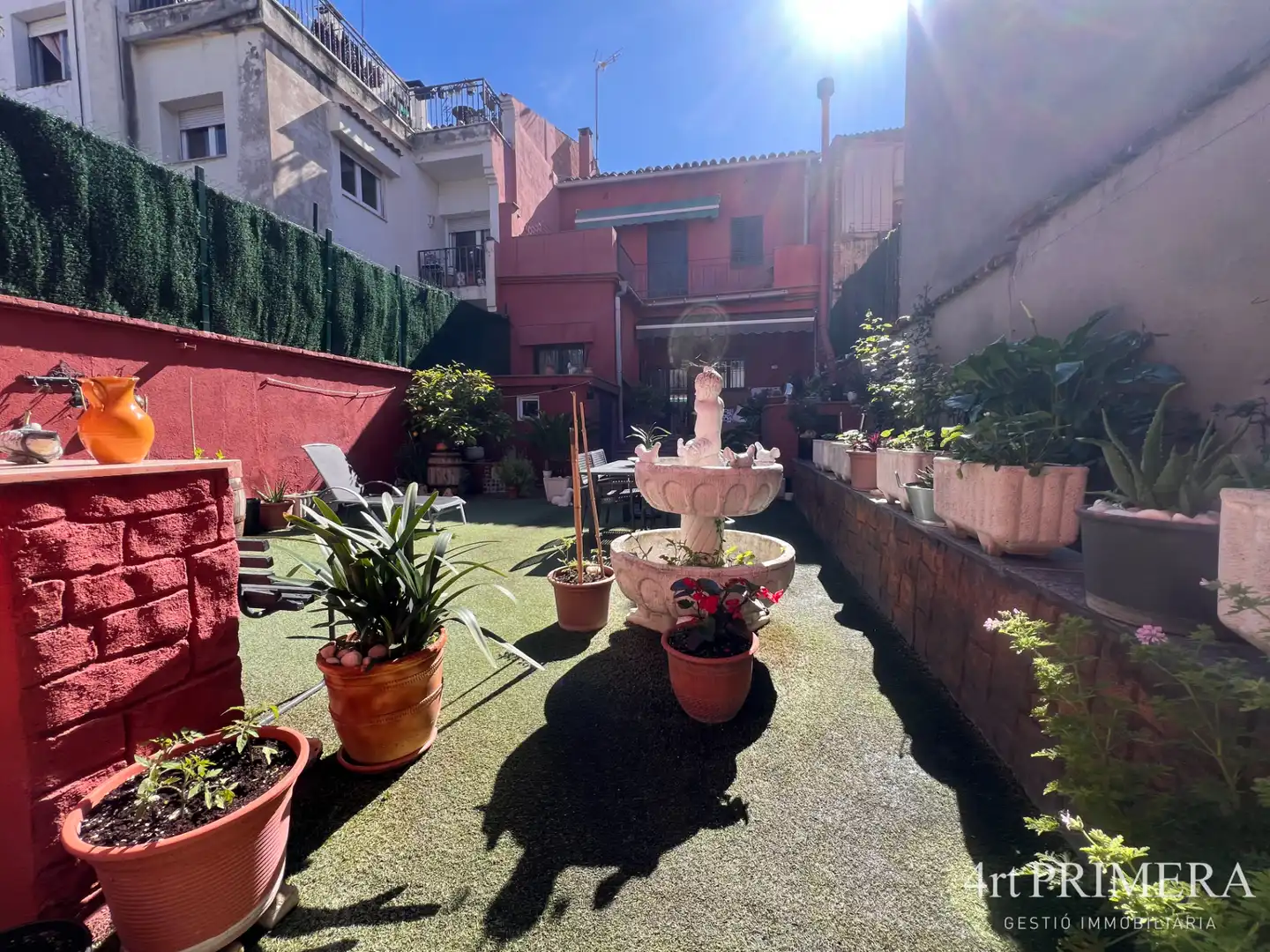 Jardín de Casa adosada en venta en La Garriga con Calefacción, Terraza y Balcón