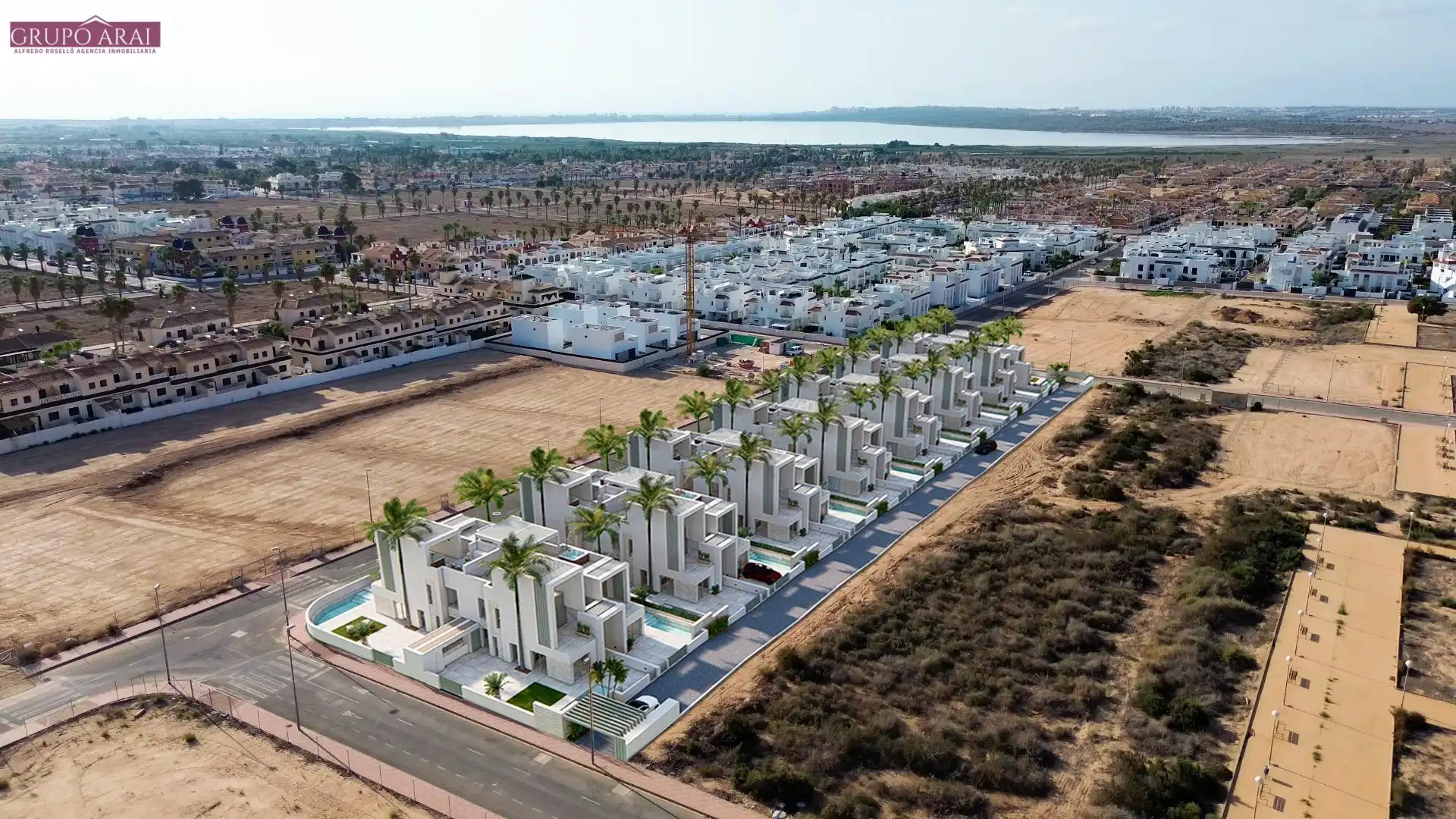 Vista exterior de Casa adosada en venta en Formentera del Segura con Calefacción, Jardín privado y Terraza