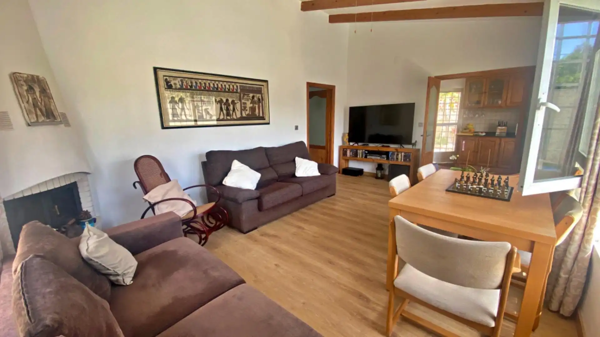 Sala d'estar de Casa o xalet en venda en El Campello amb Aire condicionat, Calefacció i Jardí privat