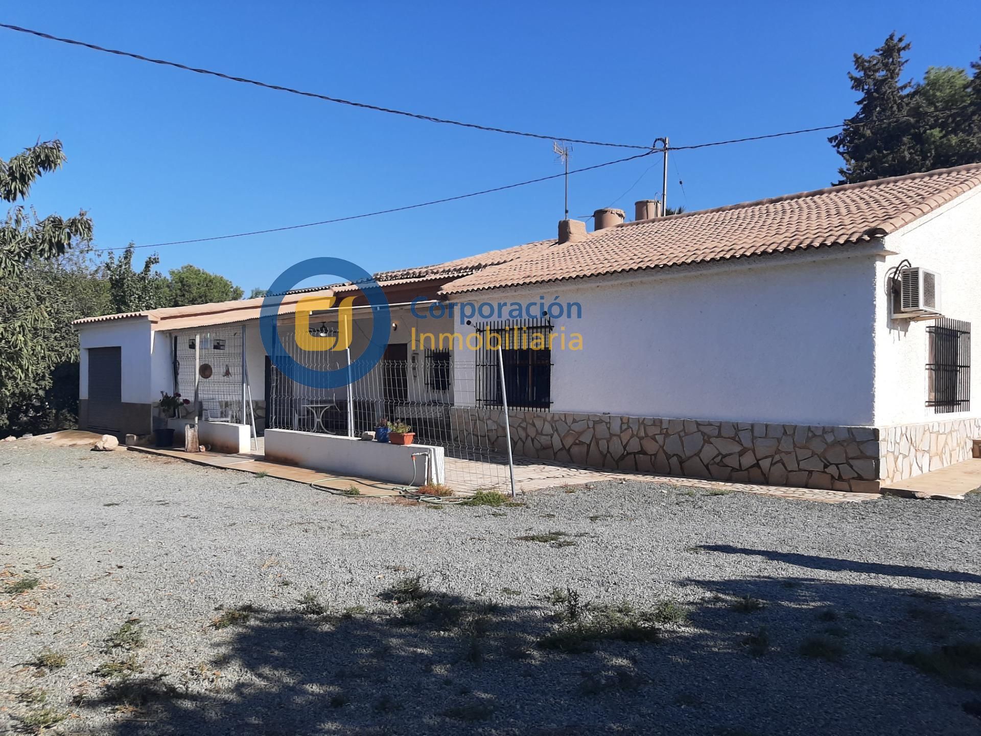 Vista exterior de Casa o xalet en venda en Lorca amb Jardí privat, Terrassa i Traster