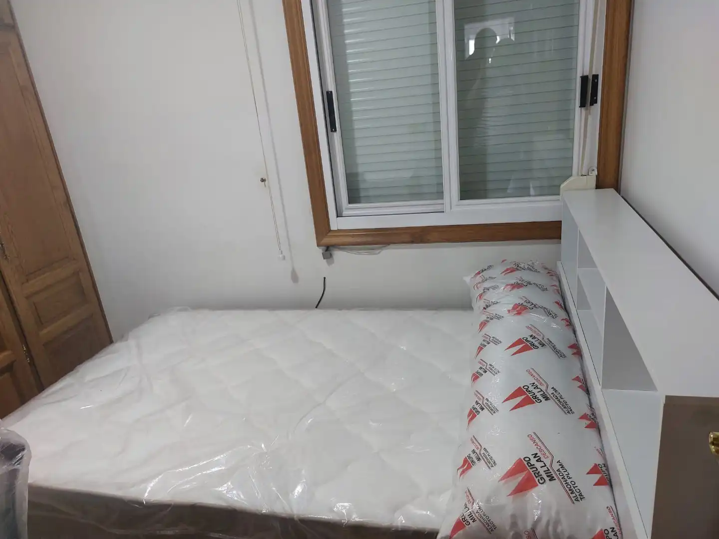 Bedroom of Flat for rent in Santiago de Compostela   with Heating, Furnished and Oven