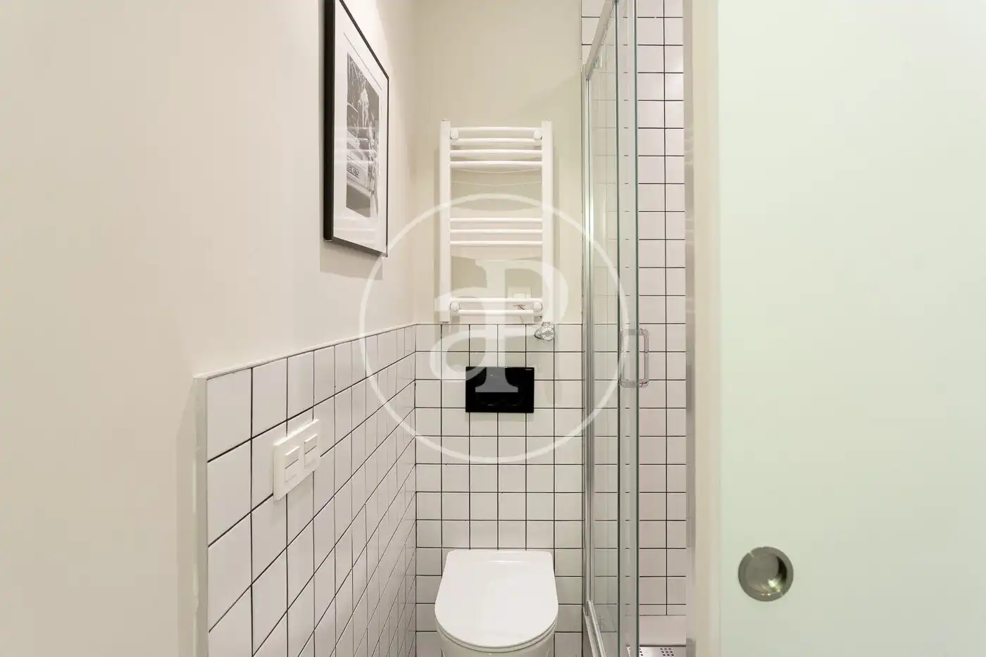 Badezimmer von Wohnung zum Verkauf in Madrid mit Klimaanlage, Heizung und Möbliert