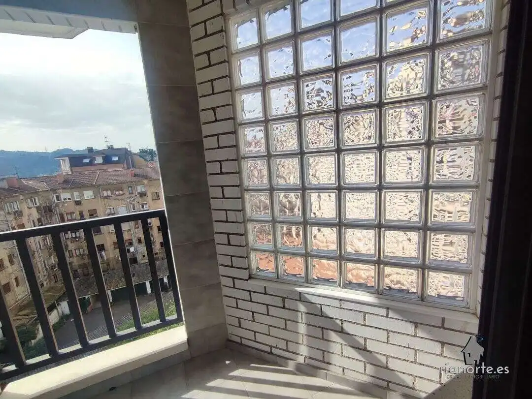 Balcony of Flat for sale in Langreo  with Heating, Terrace and Storage room
