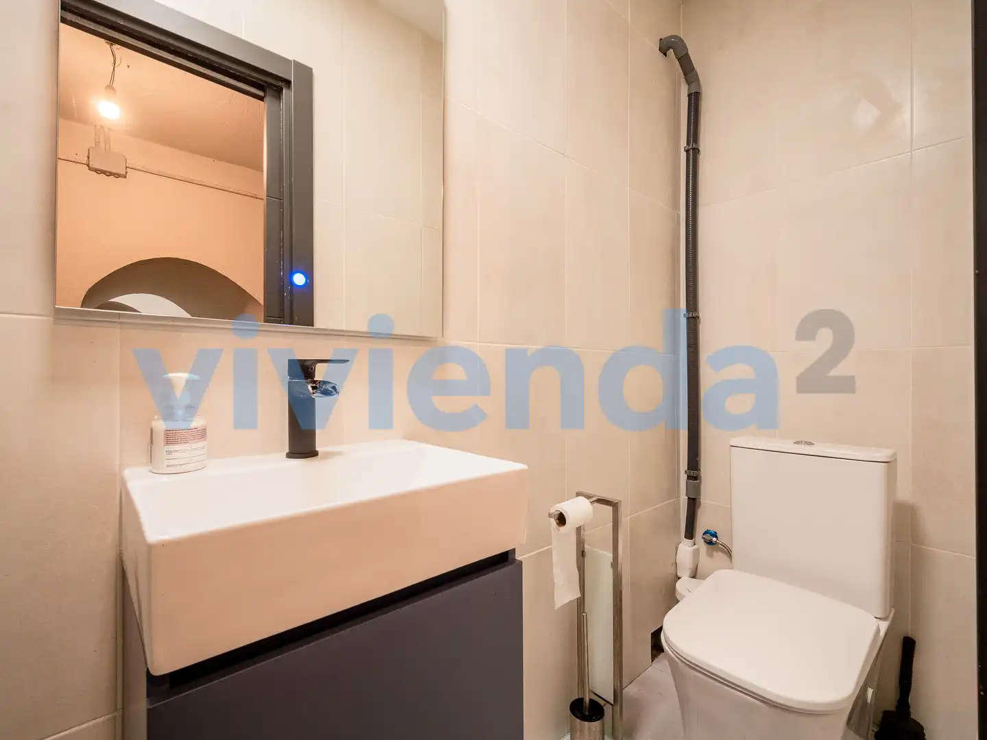 Baño de Local en venta en Madrid con Aire acondicionado y Terraza