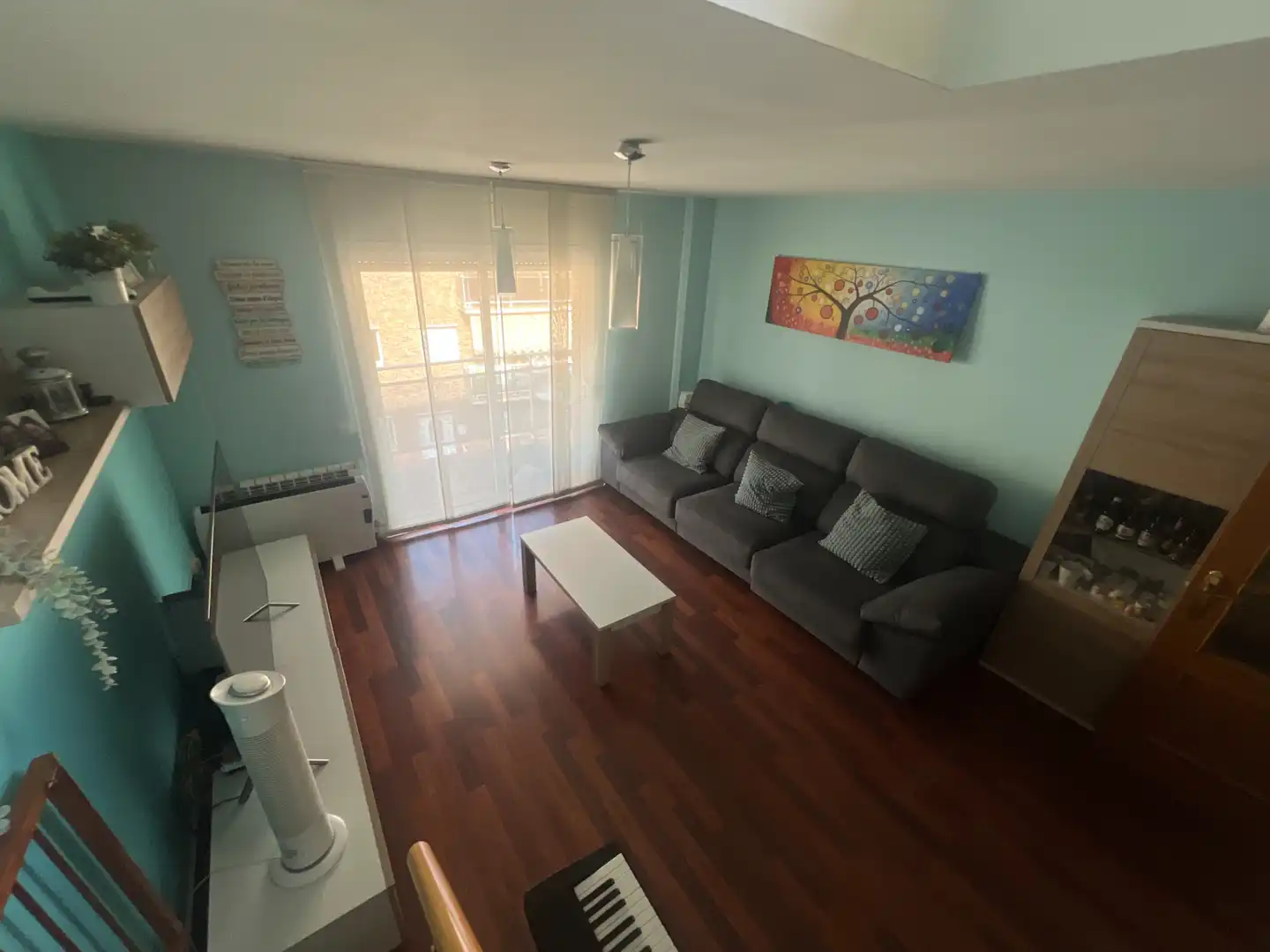 Sala d'estar de Dúplex en venda en Castellbisbal amb Calefacció, Parquet i Terrassa