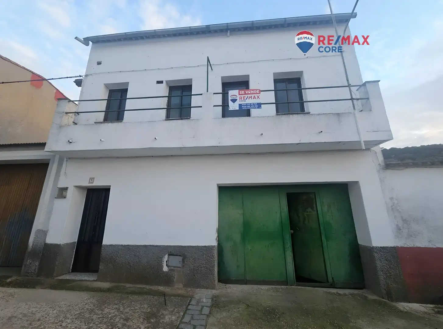 Vista exterior de Casa o xalet en venda en Alcuéscar