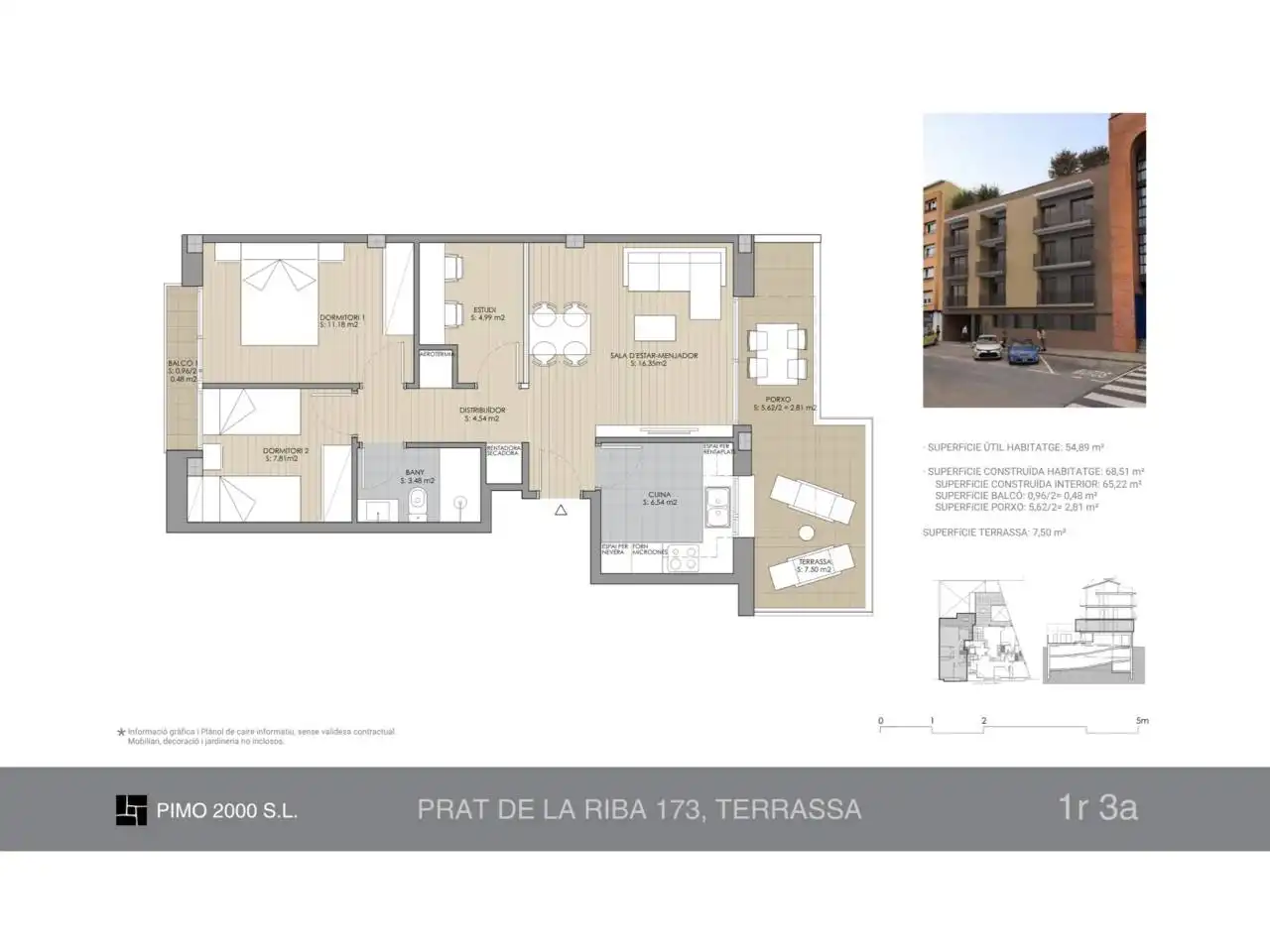Appartement avec ascenseur à vendre à Calle  Prat de la Riba 173, imagen 6