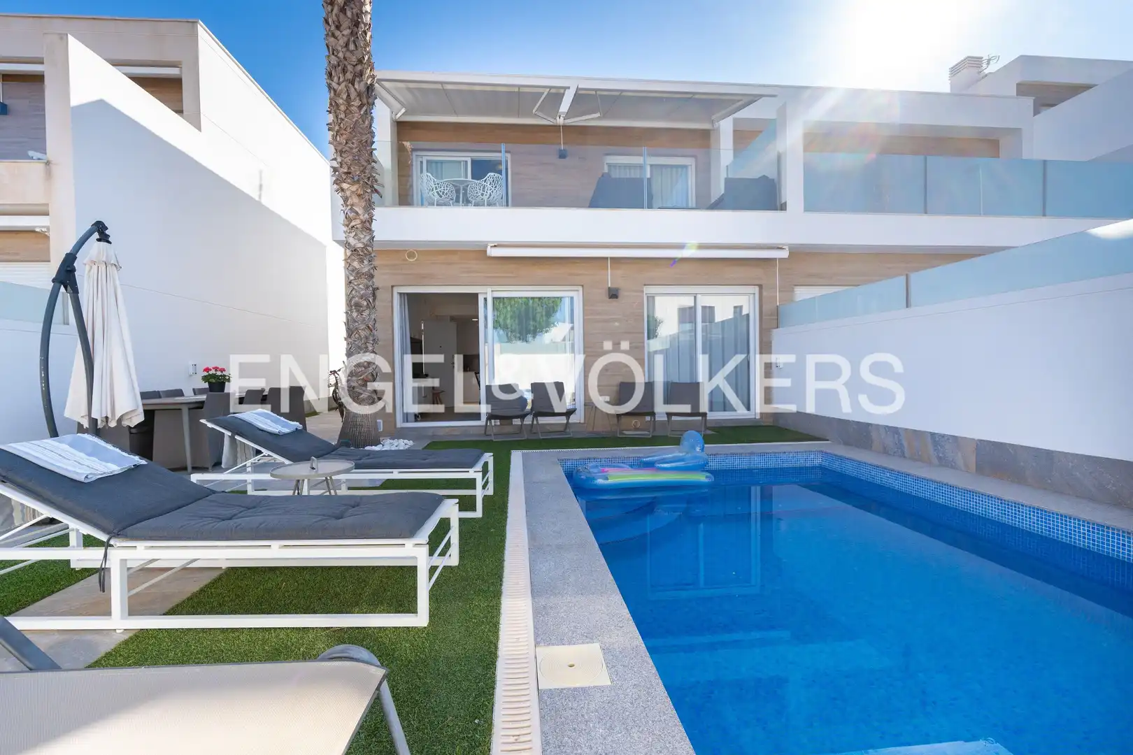 Terraza de Casa o chalet en venta en San Pedro del Pinatar con Aire acondicionado, Calefacción y Jardín privado
