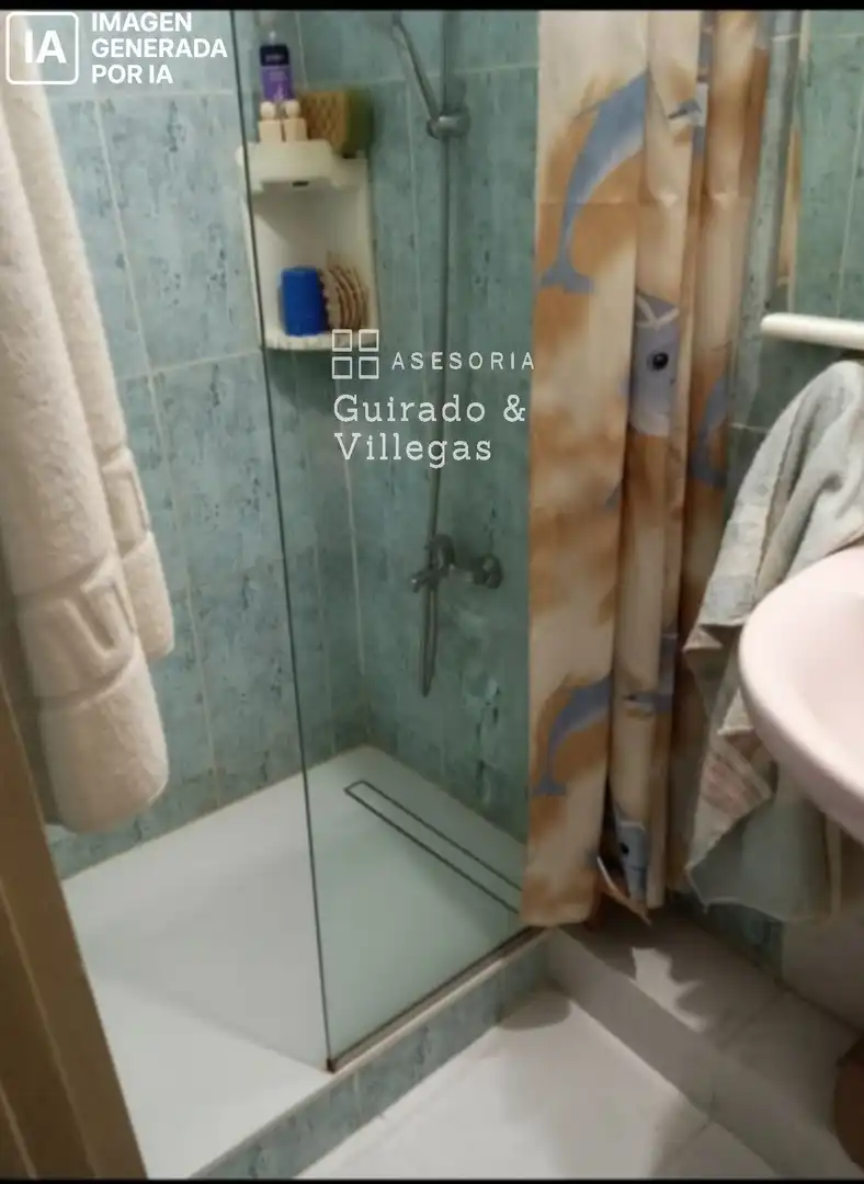 Baño de Piso en venta en Barcelona con Terraza y Amueblado