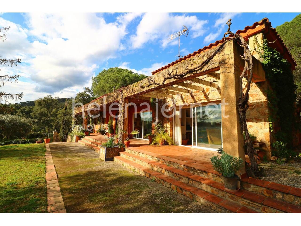 Jardí de Casa o xalet en venda en Santa Cristina d'Aro amb Calefacció, Jardí privat i Terrassa