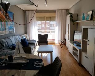 Living room of Flat to rent in  Albacete Capital  with Heating, Parquet flooring and Terrace