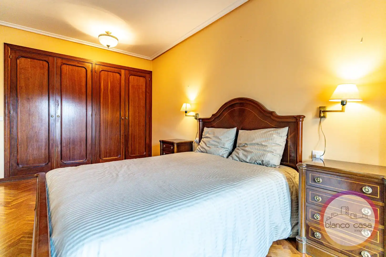 Bedroom of Flat for sale in Carballo  with Heating and Alarm