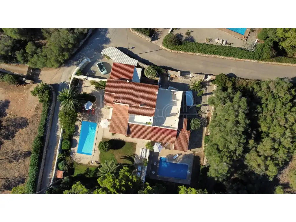Exterior view of Houses for sale in Es Castell  with Air Conditioner, Heating and Private garden