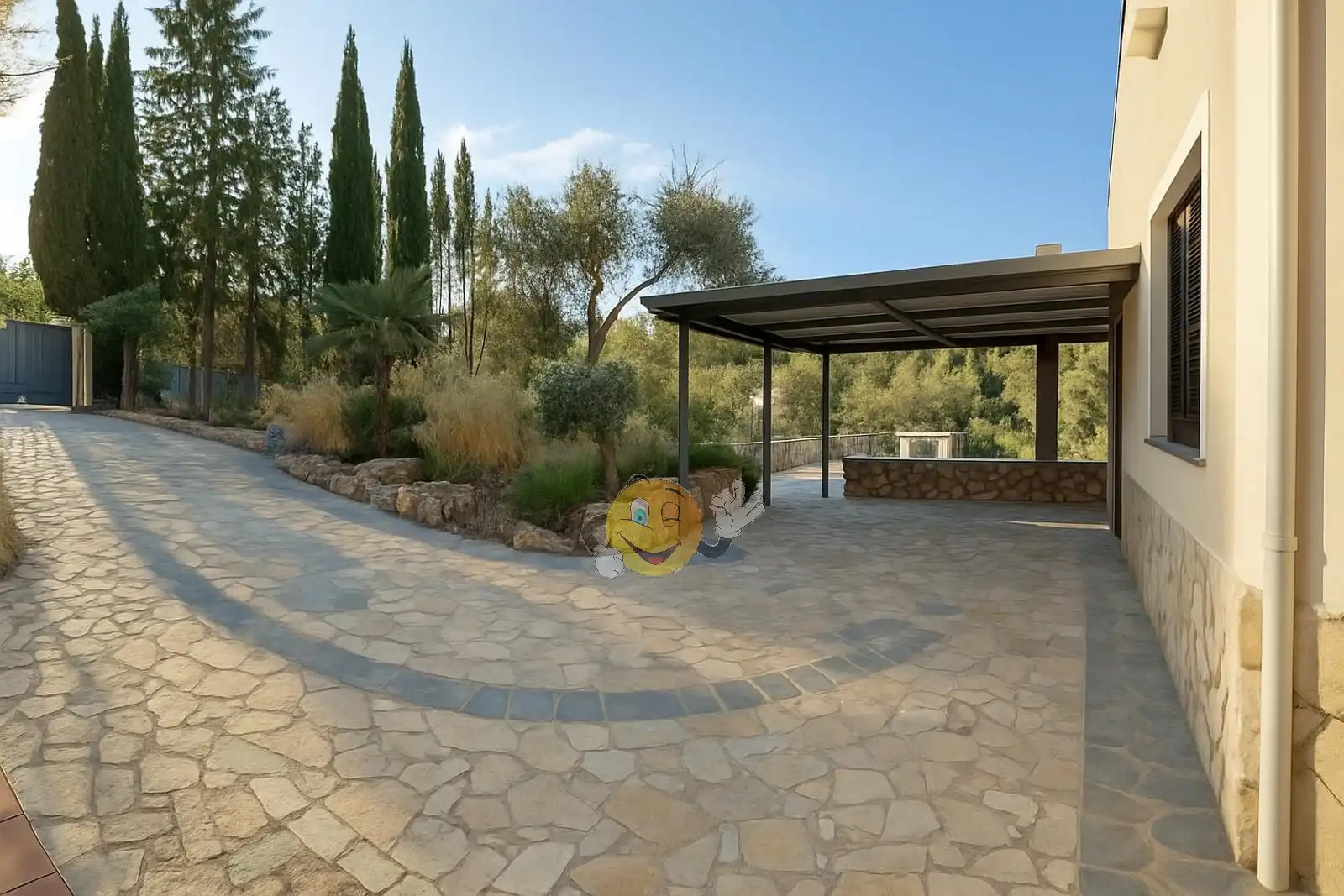 Terrasse von Haus oder Chalet zum Verkauf in Olesa de Bonesvalls mit Privatgarten, Terrasse und Abstellraum