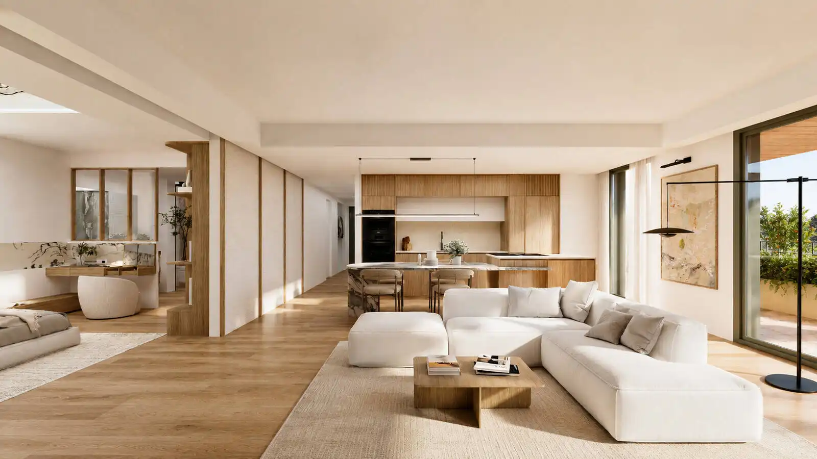 Sala d'estar de Apartament en venda en Fuengirola amb Aire condicionat, Terrassa i Traster