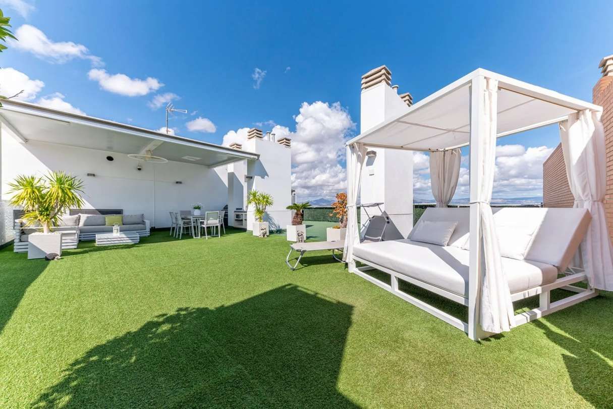 Terraza de Ático en venta en Alicante / Alacant con Aire acondicionado, Calefacción y Terraza