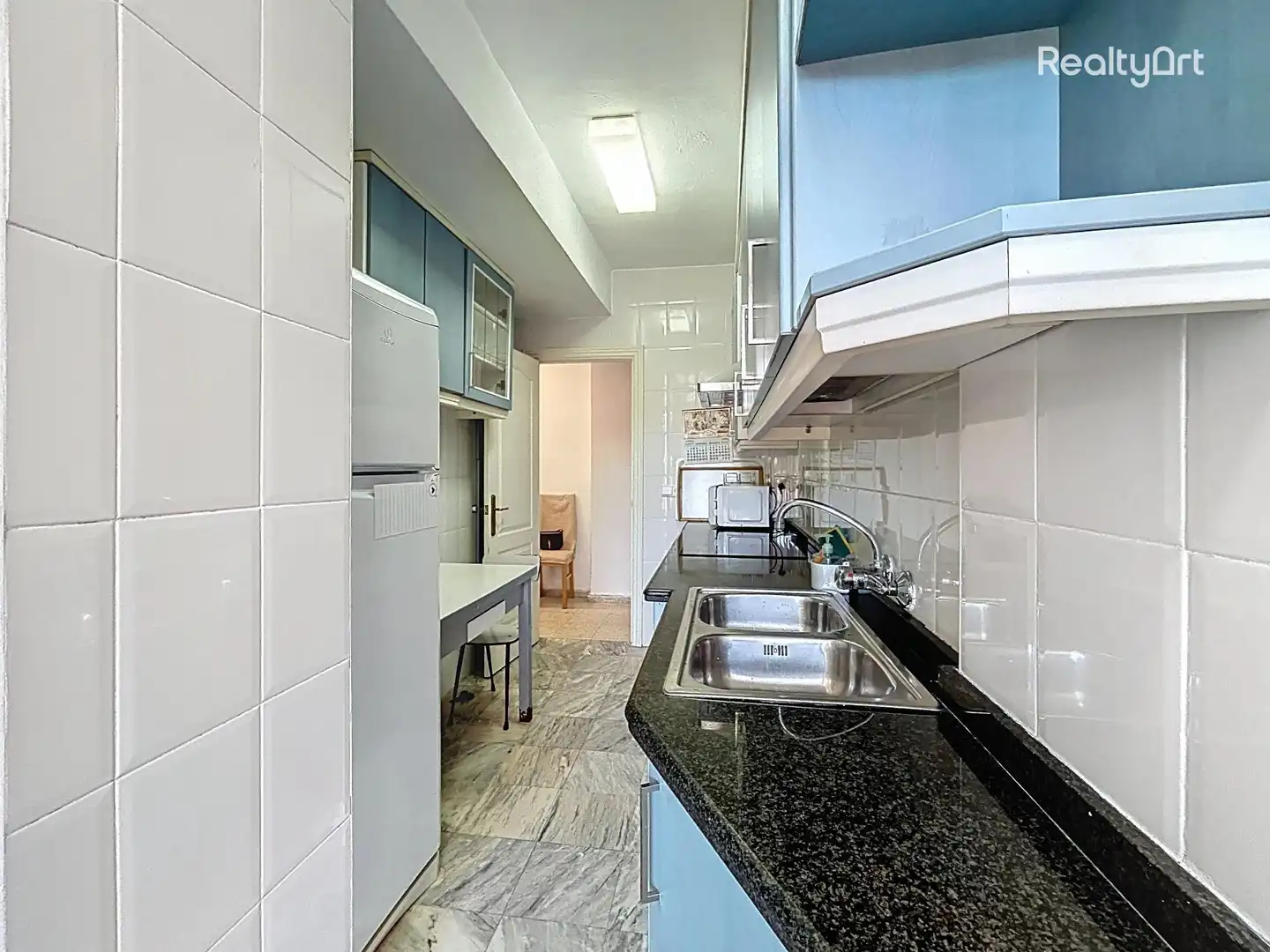 Kitchen of Flat for sale in Sevilla  with Air Conditioner, Terrace and Balcony