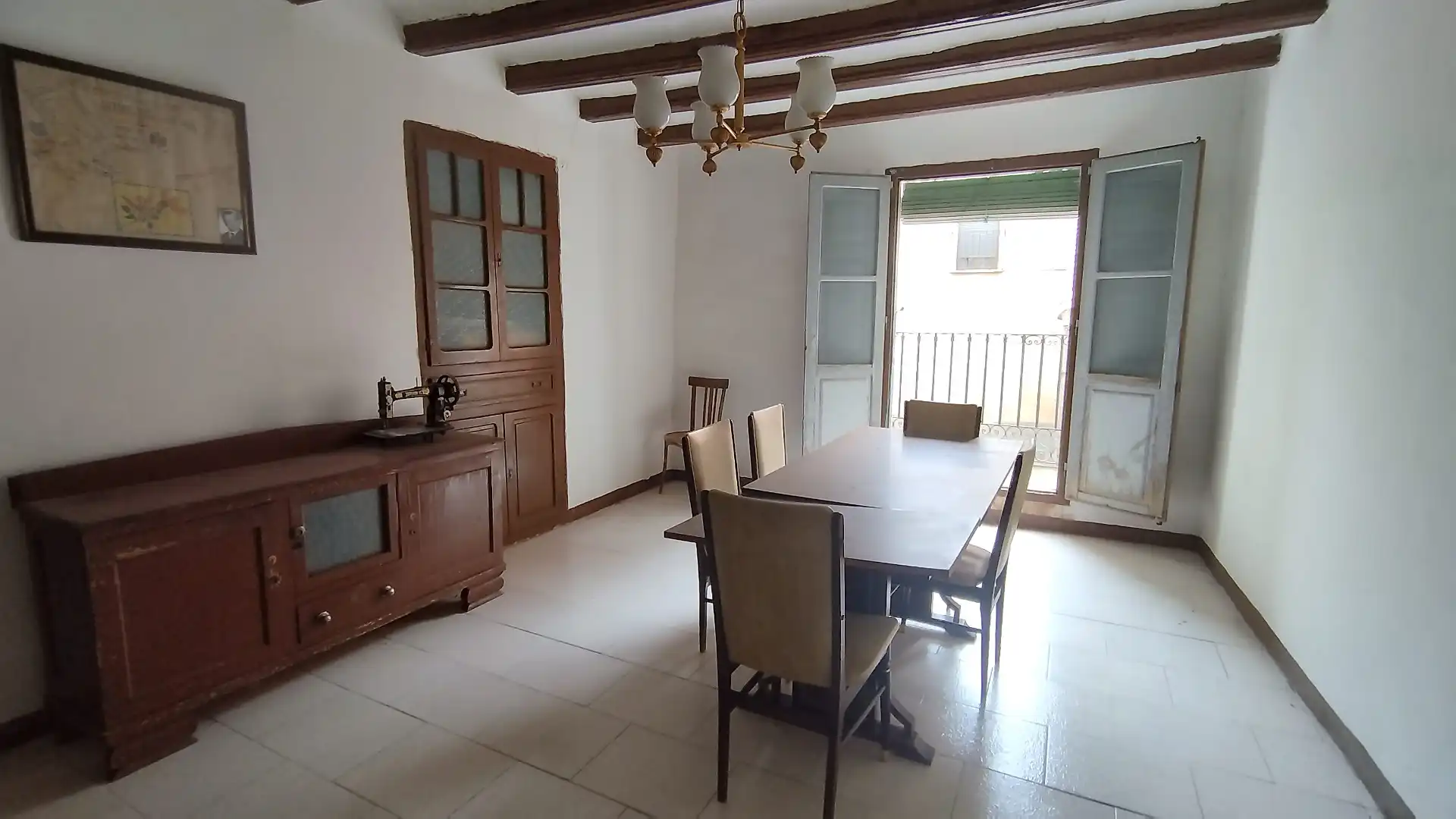 Comedor de Finca rústica en venta en Colungo con Jardín privado, Terraza y Trastero