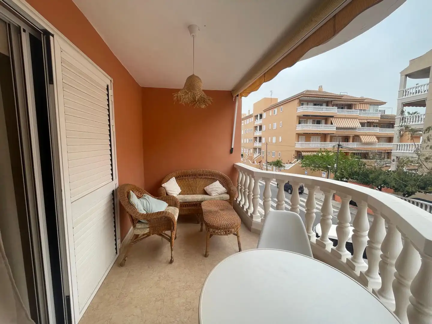 Terraza de Apartamento en venta en Moncofa con Aire acondicionado, Amueblado y Horno