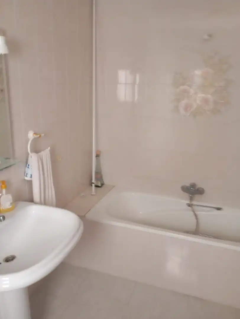 Bathroom of Flat for sale in Tobarra  with Terrace, Furnished and Oven
