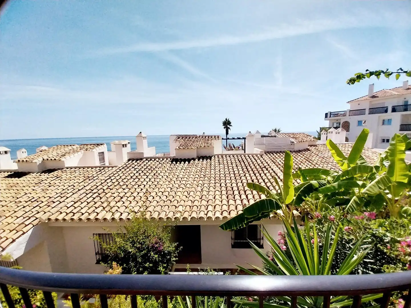 Vista exterior de Dúplex de alquiler en Mijas con Piscina comunitaria