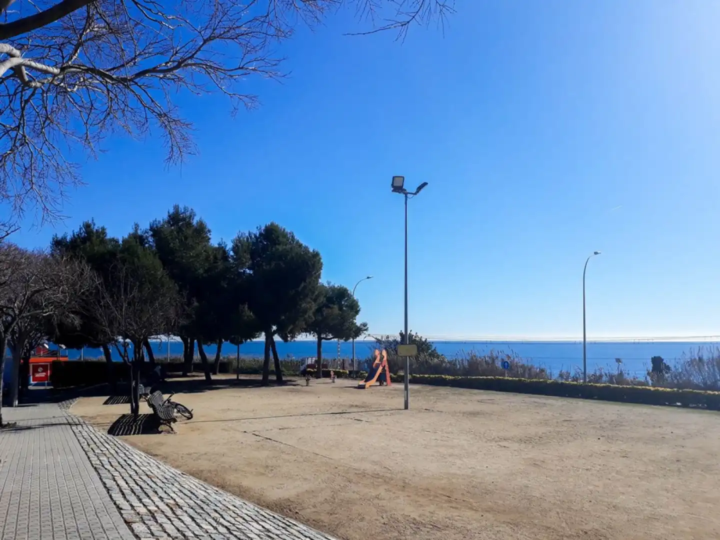Parking of Flat for sale in Mataró  with Air Conditioner, Heating and Terrace