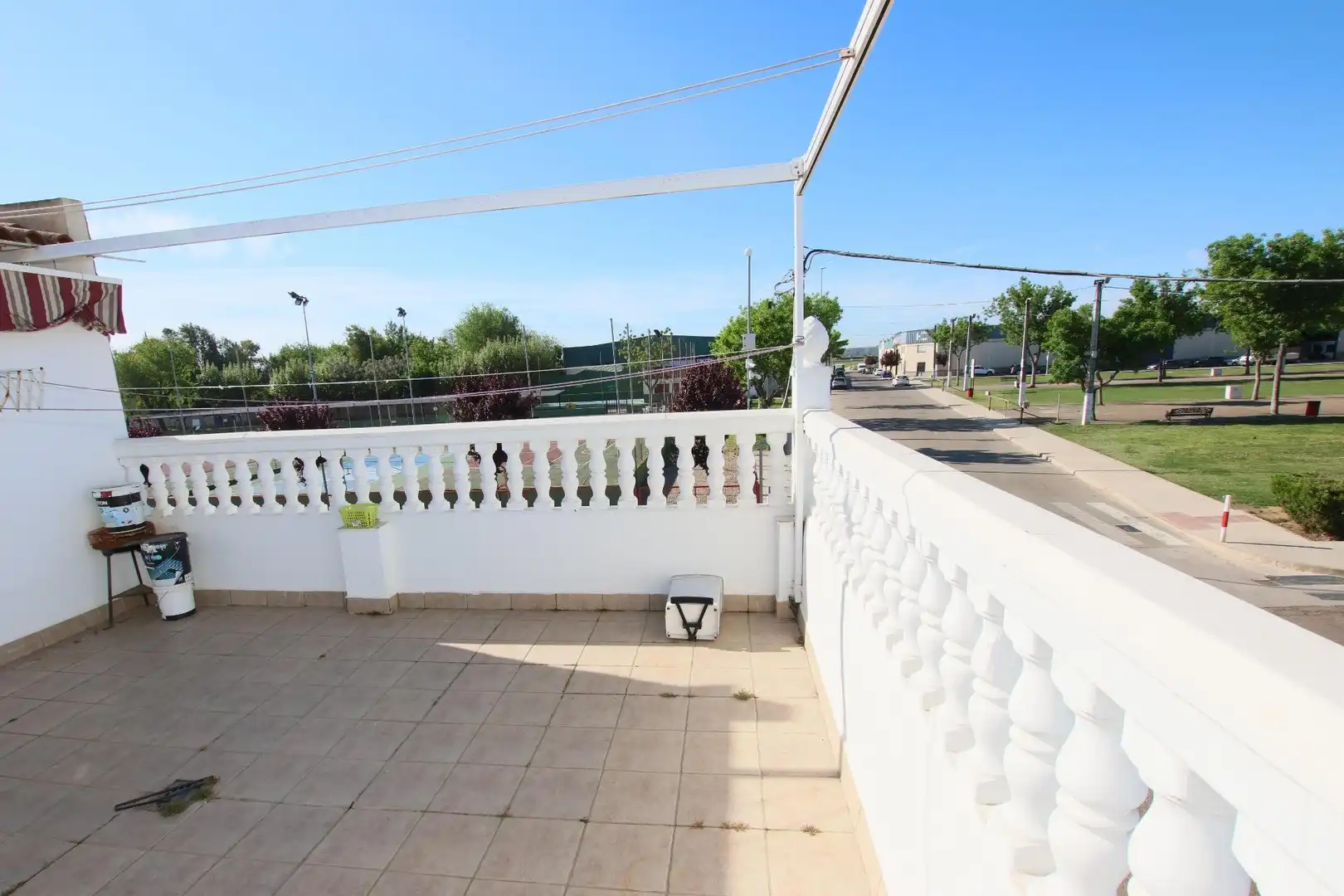Terrassa de Casa o xalet en venda en Puebla de la Calzada amb Aire condicionat, Calefacció i Terrassa