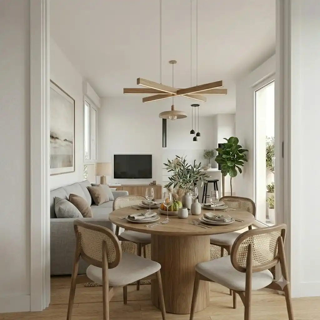Esszimmer von Loft zum Verkauf in Castellón de la Plana / Castelló de la Plana mit Klimaanlage und Heizung