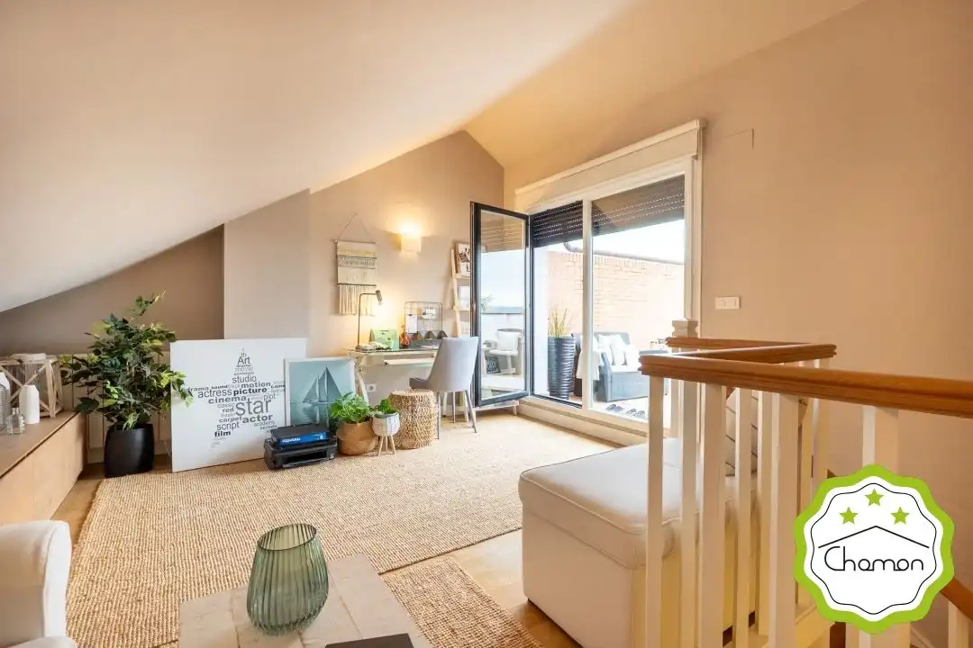 Sala de estar de Casa adosada en venta en Bilbao  con Calefacción, Jardín privado y Terraza