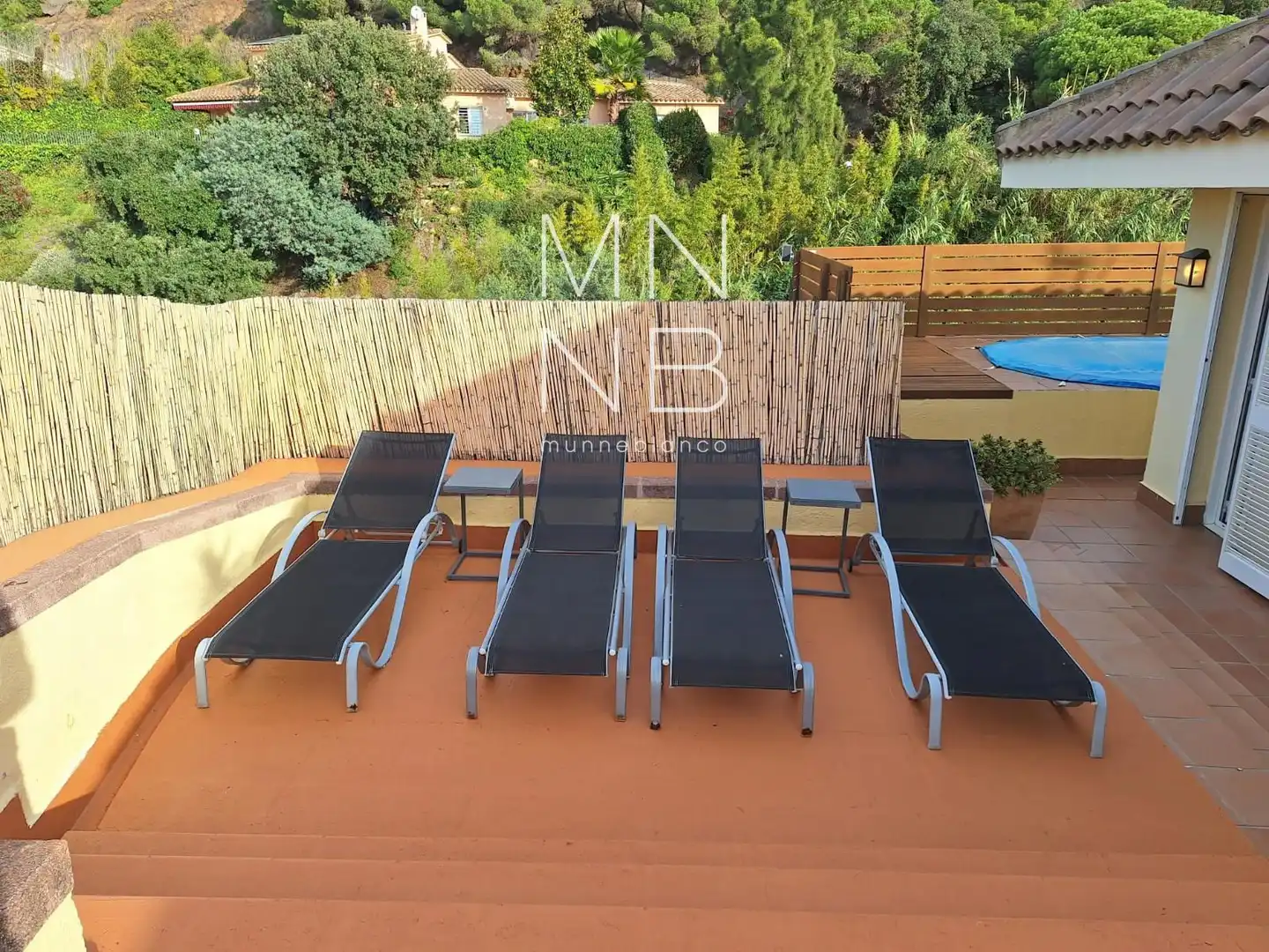 Terrasse von Dachboden zum Verkauf in Sant Vicenç de Montalt mit Klimaanlage, Heizung und Terrasse