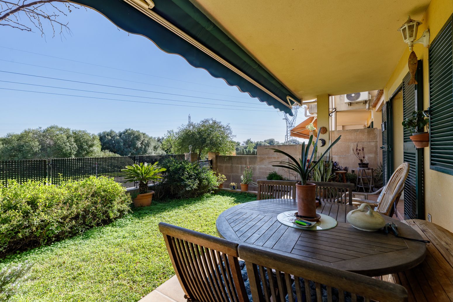 Jardí de Casa adosada en venda en Marratxí amb Aire condicionat, Calefacció i Jardí privat
