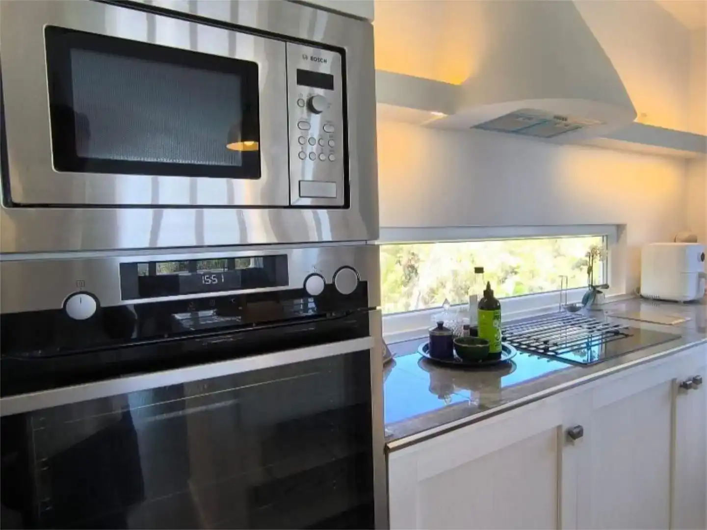 Cocina de Casa o chalet de alquiler en Sant Pere de Ribes con Aire acondicionado, Jardín privado y Piscina
