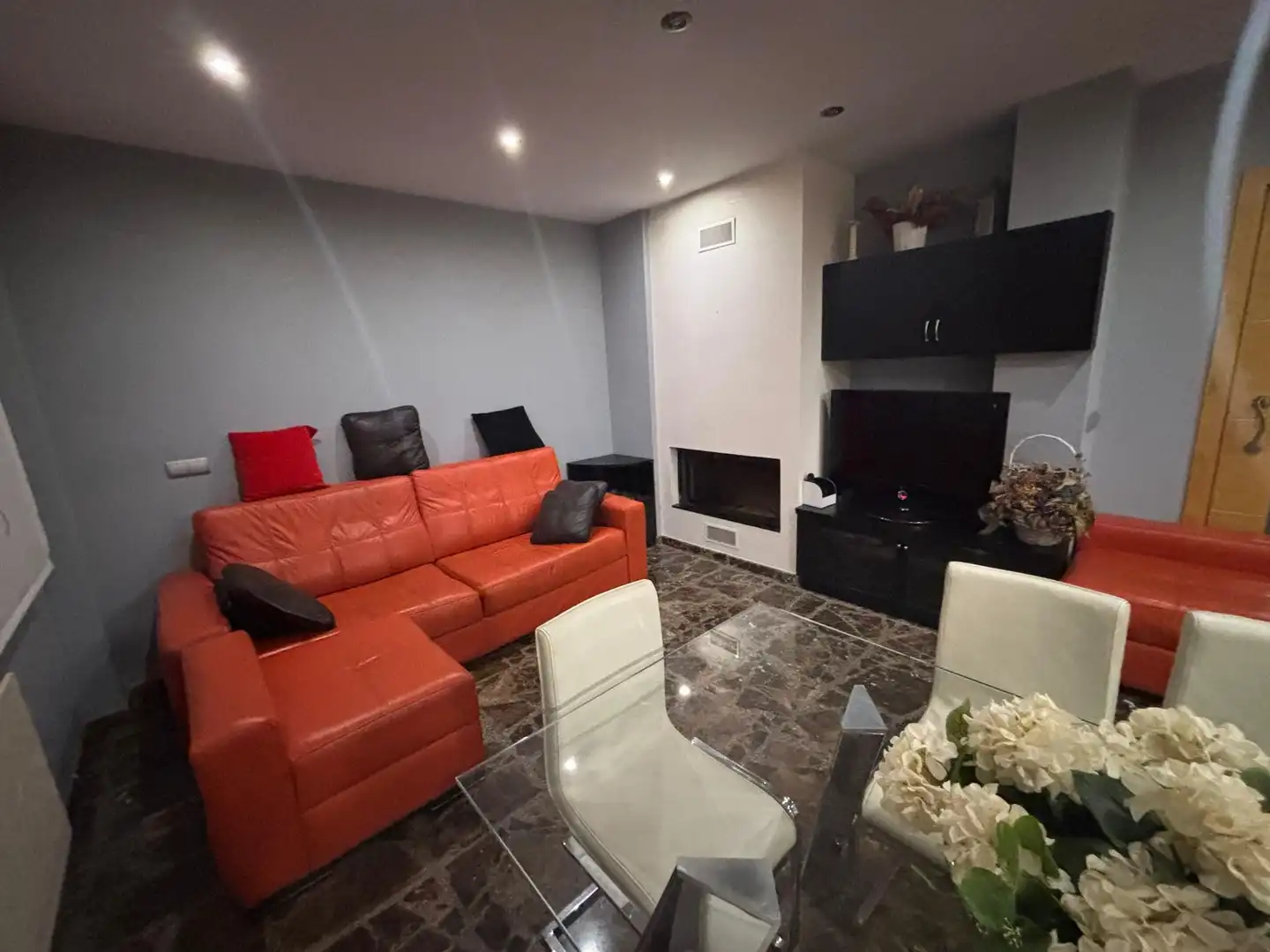 Living room of Flat for rent to own in Onda  with Heating, Storage room and Furnished