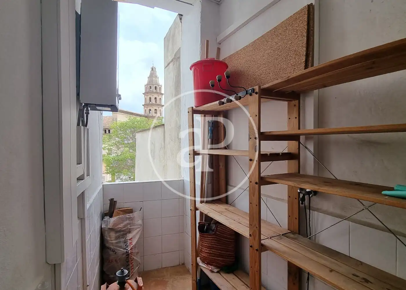 Balcony of Flat for sale in  Palma de Mallorca  with Air Conditioner, Heating and Storage room
