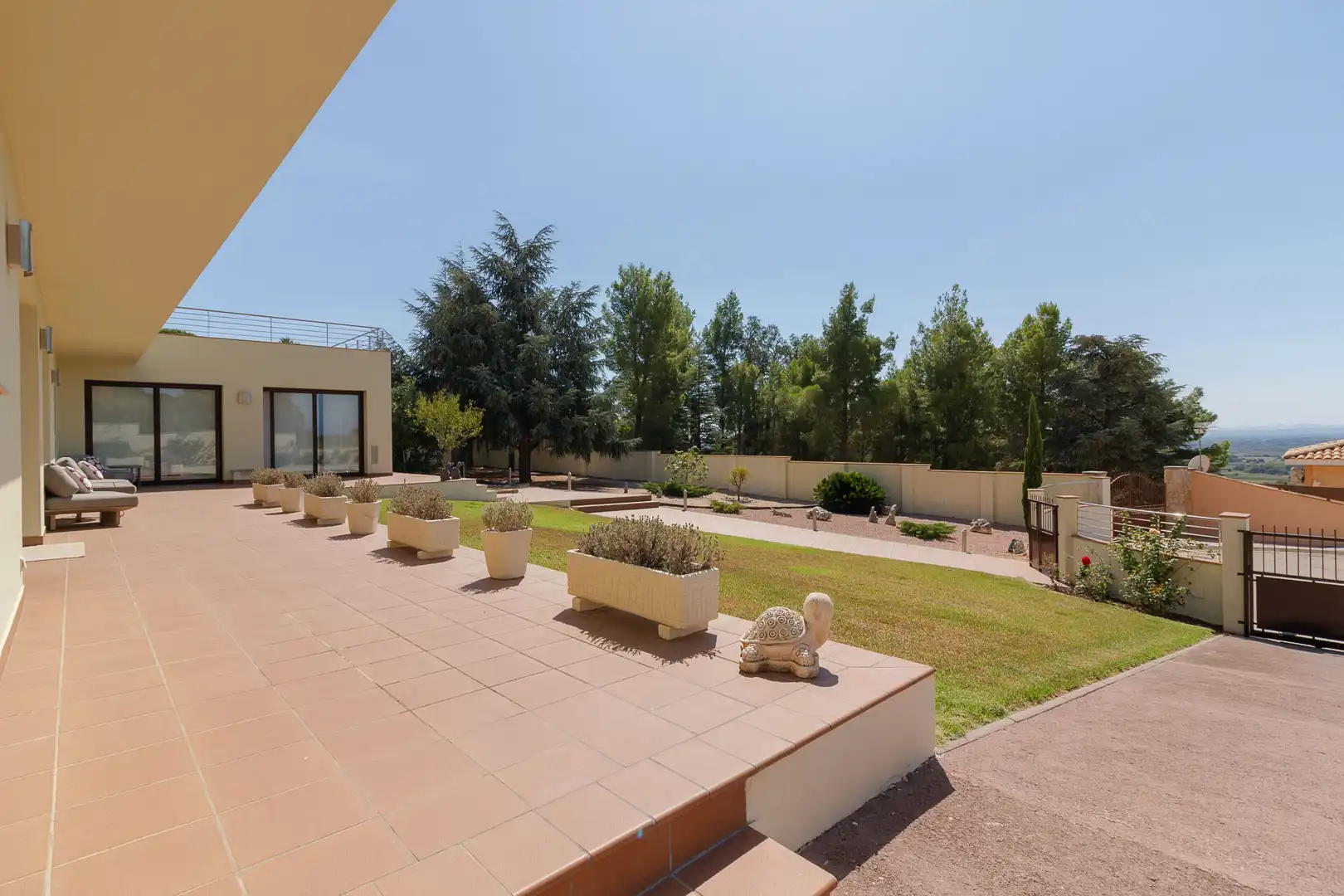 Terraza de Casa o chalet en venta en Pau con Aire acondicionado, Calefacción y Jardín privado