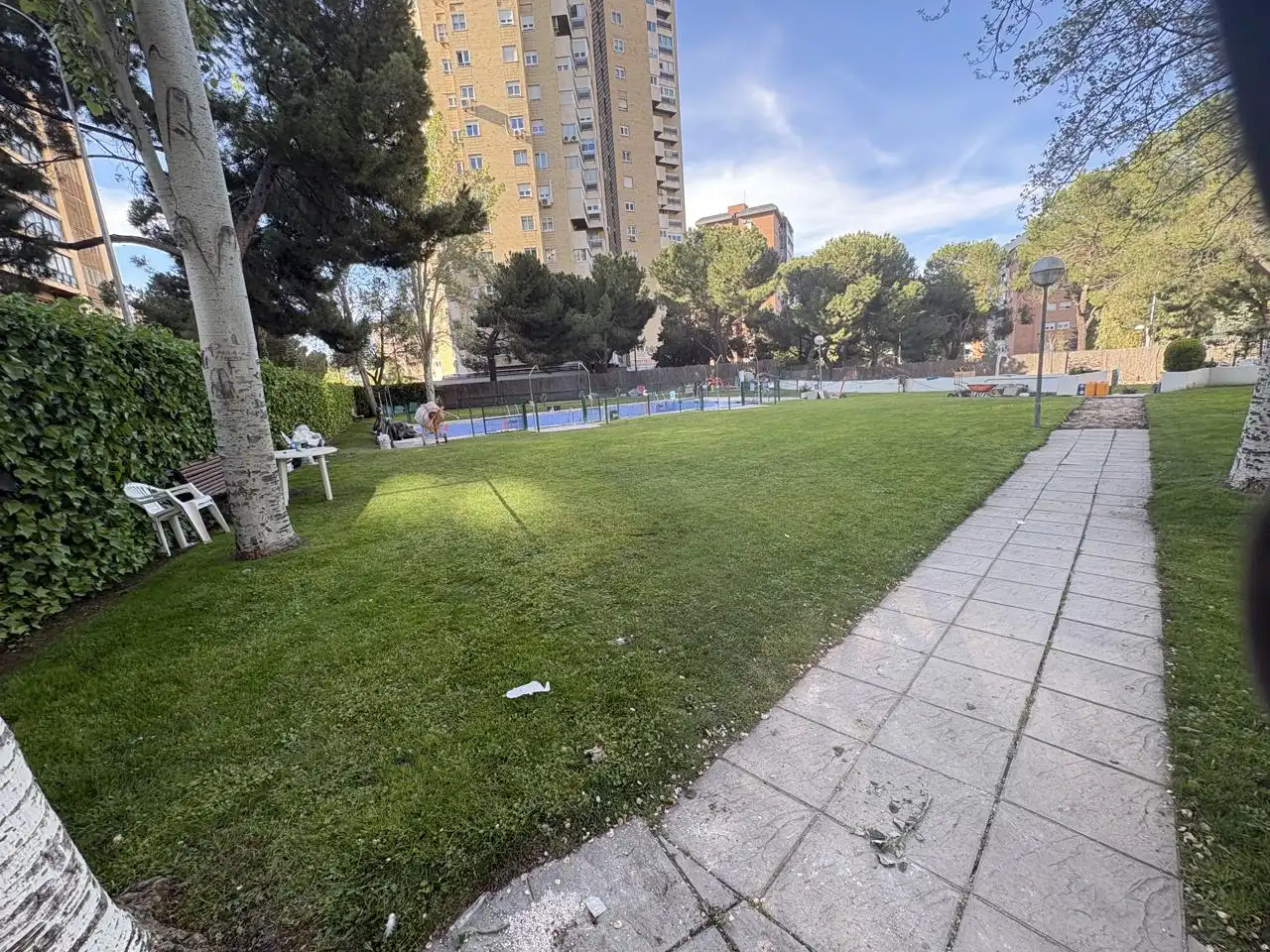 Parking de Piso de alquiler en Madrid con Aire acondicionado, Calefacción y Terraza