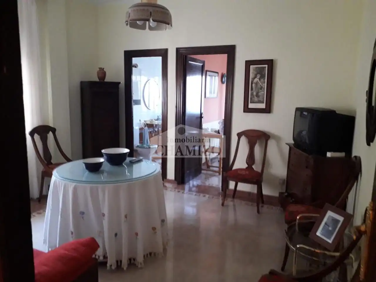 Sala de estar de Casa o chalet en venta en Villar de Rena con Aire acondicionado, Calefacción y Jardín privado